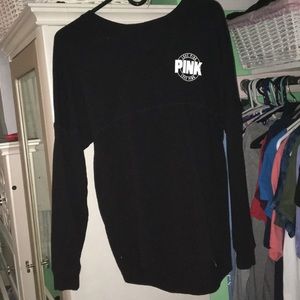 VS PINK oversized long sleeve shirt